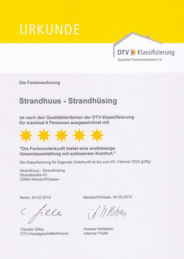 Strandhuus - Urlaub Aan De Ostsee تيميندورفير ستراند المظهر الخارجي الصورة